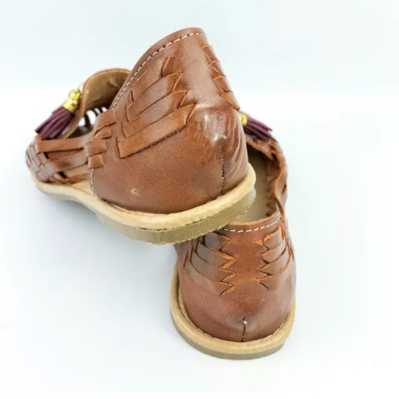 Maxx by Avalos Woven Sandals Mexican Huarache 7.5 - Picture 2 of 7
